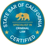 state bar of California certified- specialist in criminal law